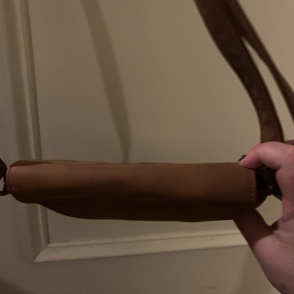 Suede Feel and Houndstooth cross body - Picture 6 of 7